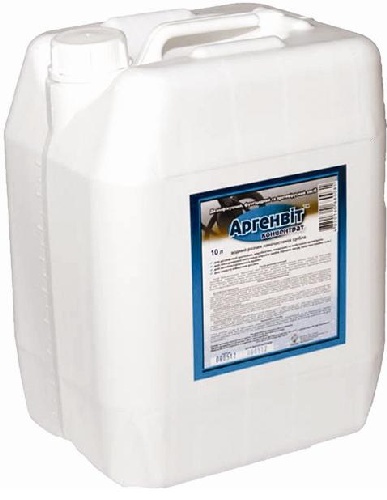 Дезінфікуючий та фунгіцидний концентрт "Аргенвіт" 10 л.